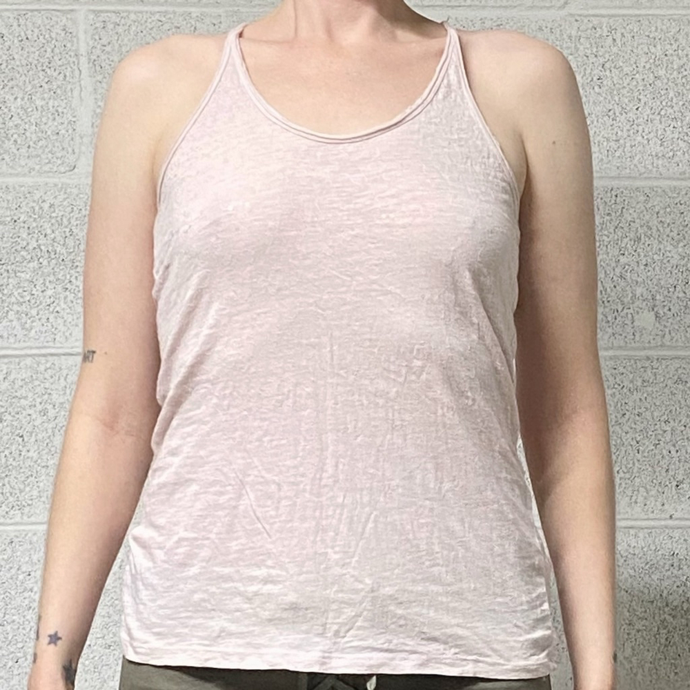 Lavender/Pink Spaghetti Strap Boho Tank Top Size S